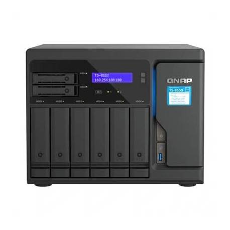 NAS QNAP TS 855X 8G NAS 6+2 BAHIAS