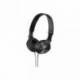 AURICULARES SONY MDRZX310B DIADEMA PLEGABLE NEGRO