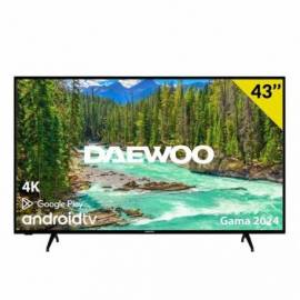 TV DAEWOO 43" LED UHD 4K SMART TV D43DM54UAMS
