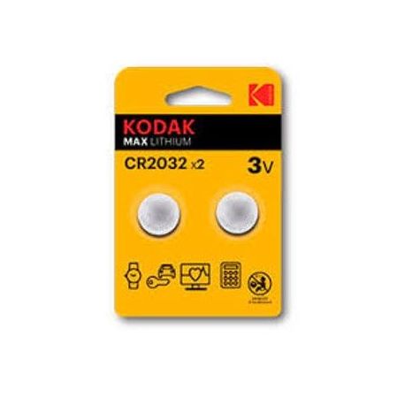 KODAK PILA BOTON LITIO CR2032 ULTRA 2UND