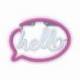 LAMPARA FOREVER NEON LED HELLO PINK