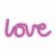 LAMPARA FOREVER NEON LED LOVE PINK