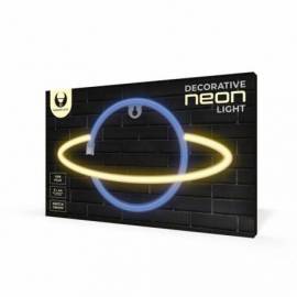 LAMPARA FOREVER NEON LED SATURN YELLOW