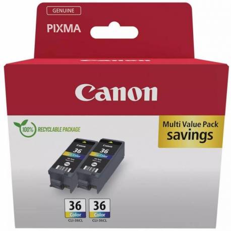 MULTIPACK CANON CLI-36 C M Y