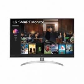 MONITOR LED 31.5" LG 4K CURVO MULTIMEDIA SMART TV 32SQ700S