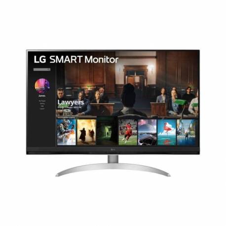 MONITOR LED 31.5" LG 4K CURVO MULTIMEDIA SMART TV 32SQ700S