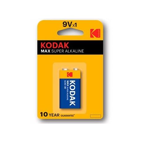 KODAK MAX PILA 9V 6LR61 UNIDAD