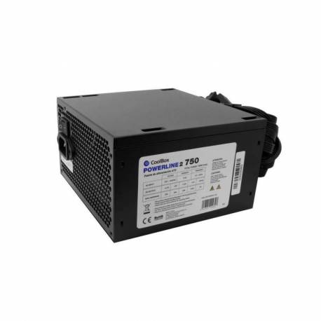 FUENTE DE ALIMENTACION COOLBOX POWERLINE2 BLACK 750W