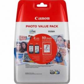 MULTIPACK CANON PG 545 XL+ CL 546 + PAPEL