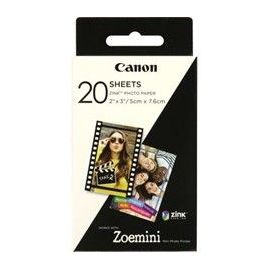 PAPEL FOTOGRAFICO CANON ZP-2030 20 HOJAS