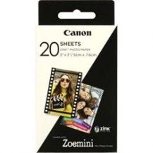 PAPEL FOTOGRAFICO CANON ZP-2030 20 HOJAS