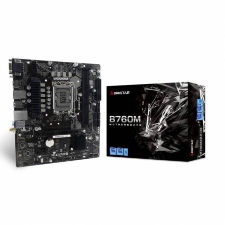 PLACA BASE BIOSTAR B760MX2 E D4 M-ATX
