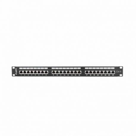 PATCH PANEL LANBERG 24 PUERTOS 1U