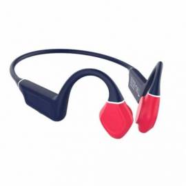 AURICULARES LEOTEC EARPHONES INALAMBRICO AZUL ROJO