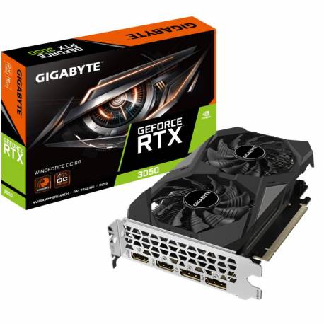TARJETA GRAFICA GIGABYTE RTX 3050 WINDFORCE