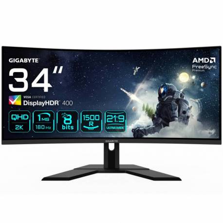 MONITOR GAMING GIGABYTE G34WQCP 34 PULGADAS 3440X1440