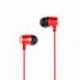 AURICULARES AIWA ESTM - 30RD JACK 3.5MM ROJO