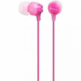 AURICULARES SONY MDR - EX15APPIZ JACK 3.5MM ROSA