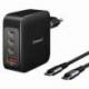 CARGADOR PARED INTENSO GAN W140A3C 3X