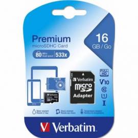 TARJETA MICRO SD VERBATIM 16GB C10