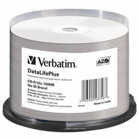 VERBATIM CD - R 700MB 52X TARRINA 50