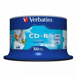 VERBATIM CD - R 700MB 52X TARRINA 50