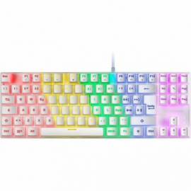 TECLADO INALAMBRICO MARS GAMING MK80 BLANCO