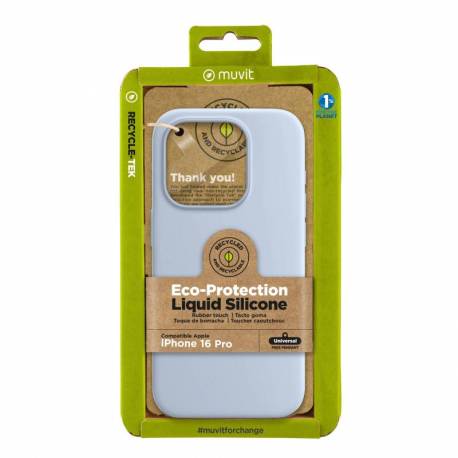 FUNDA MUVIT RECYCLETEK LIQUID SILICONE APPLE