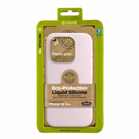 FUNDA MUVIT RECYCLETEK LIQUID SILICONE APPLE