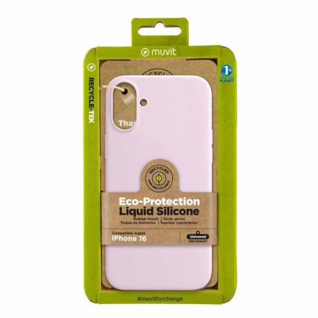FUNDA MUVIT RECYCLETEK LIQUID SILICONE APPLE