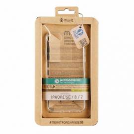 FUNDA MUVIT RECYCLETEK ANTIBACTERIANA APPLE IPHONE