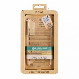 FUNDA MUVIT RECYCLETEK ANTIBACTERIANA APPLE IPHONE