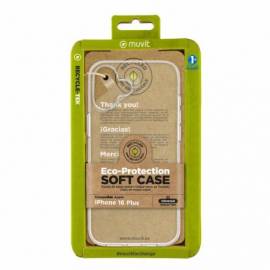 FUNDA MUVIT RECYCLETEK APPLE IPHONE 16