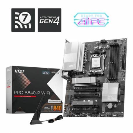 PLACA BASE MSI PRO B840 - P WIFI