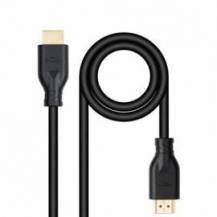 CABLE HDMI V2 NANOCABLE 1.M NEGRO