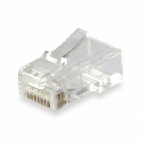 KIT 100 UDS CONECTORES RJ45 EQUIP
