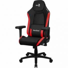 SILLA GAMING AEROCOOL CROWN NEGRA ROJA