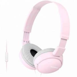 AURICULARES SONY MDRZX110APP ROSA PLEGLABLE MICROFONO