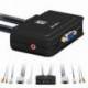 CONMUTADOR KVM LEVEN ONE KVM - 0223 VGA
