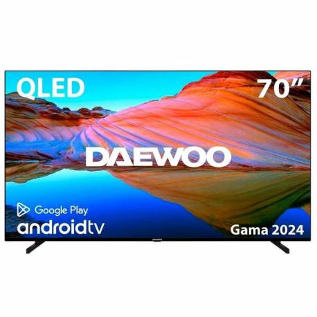 TV DAEWOO 70 PULGADAS QLED 4K UHD