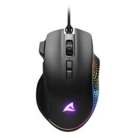 RATON GAMING SHARKOON FOORCE 3 NEGRO