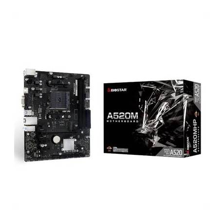 PLACA BASE BIOSTAR AM4 A520MHP MATX