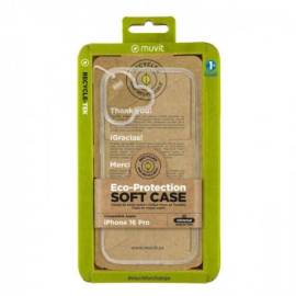 FUNDA MUVIT RECYCLETEK APPLE IPHONE 16