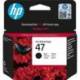 CARTUCHO TINTA HP 47 6ZD21AE NEGRO