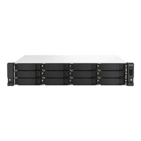 SERVIDOR NAS QNAP TS - 1264U - RP - 8G 12 BAHIAS