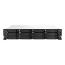 SERVIDOR NAS QNAP TS - 1264U - RP - 8G 12 BAHIAS