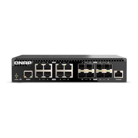 SWITCH QNAP QSW - M3216R - 8S8T 18 PUERTOS