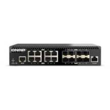 SWITCH QNAP QSW - M3216R - 8S8T 18 PUERTOS