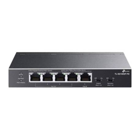 SWITCH TP - LINK TL - SG1005P - PD 5 PUERTOS
