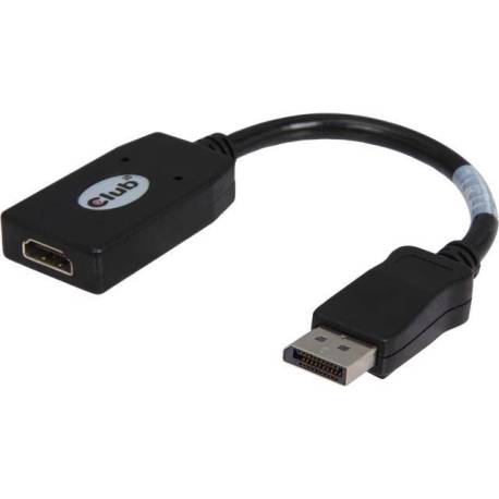 ADAPTADOR CLUB 3D DISPLAYPORT 1.2 MACHO
